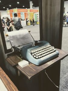 At the AWP Bookfair 2018